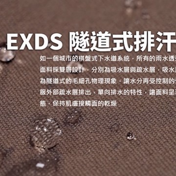 EDS 隧道式排汗衣系列