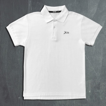 Fit系列/ES-1P 運動POLO衫(白)