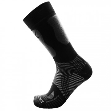 《8字繃帶》P84 CREW 長筒繃帶機能運動襪(黑)