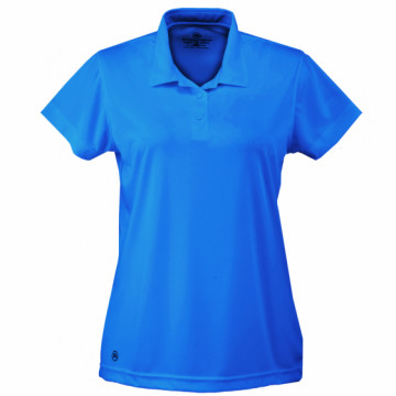 IS-1W 女款極速乾SPORT POLO(寶藍)