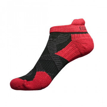 2X 強化穩定壓縮跑襪(黑/紅)